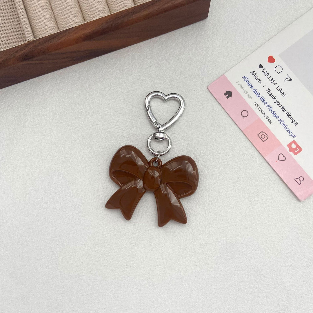 Elegant Bow-Shaped Keychain Stornfield
