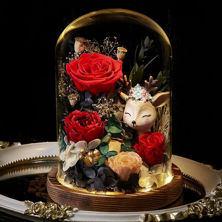 Decorative Floral Dome Arrangement