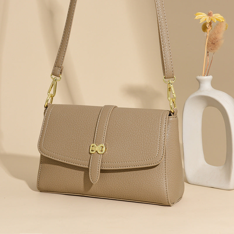 Elegant Faux Leather Crossbody Bag Stornfield