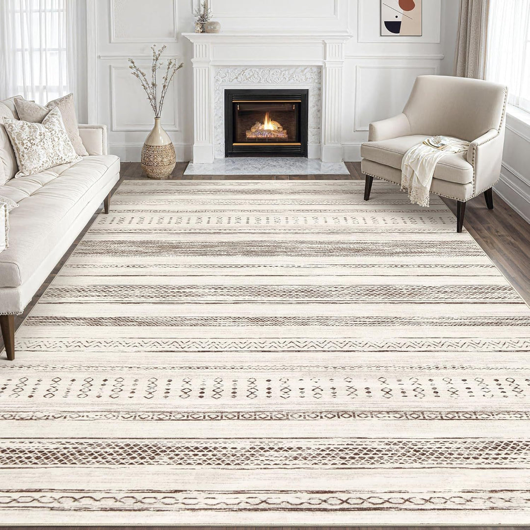Geometric Pattern Area Rug