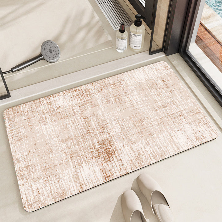 Stylish Geometric Pattern Bath Mat Stornfield