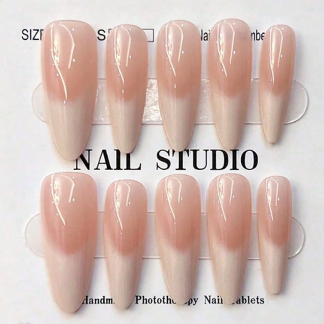 Glossy Ombre Press-On Nail Tips Stornfield
