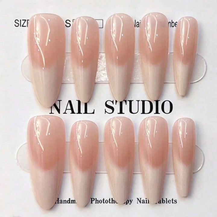 Glossy Ombre Press-On Nail Tips Stornfield