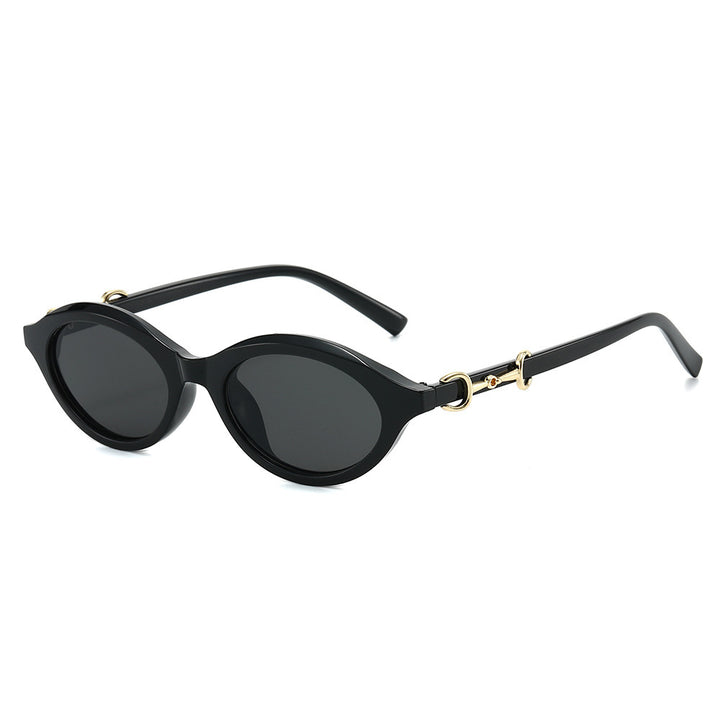 Fashionable Retro Oval Sunglasses Stornfield