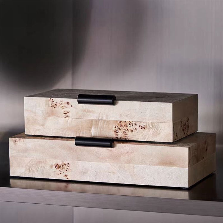 Decorative Wooden Storage Box Set
