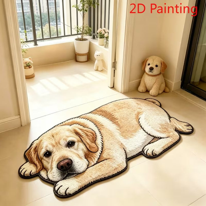 Cat-Themed Soft Area Rug