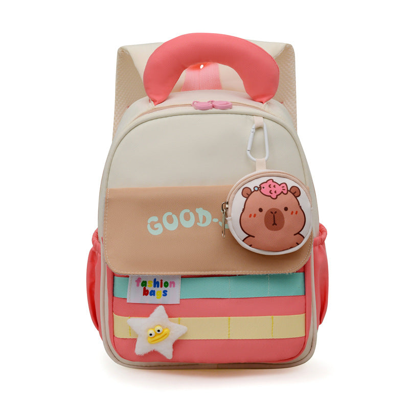Kids' Playful Character Backpack Stornfield