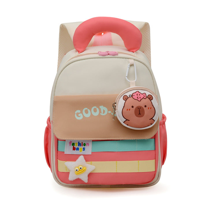 Kids' Playful Character Backpack Stornfield