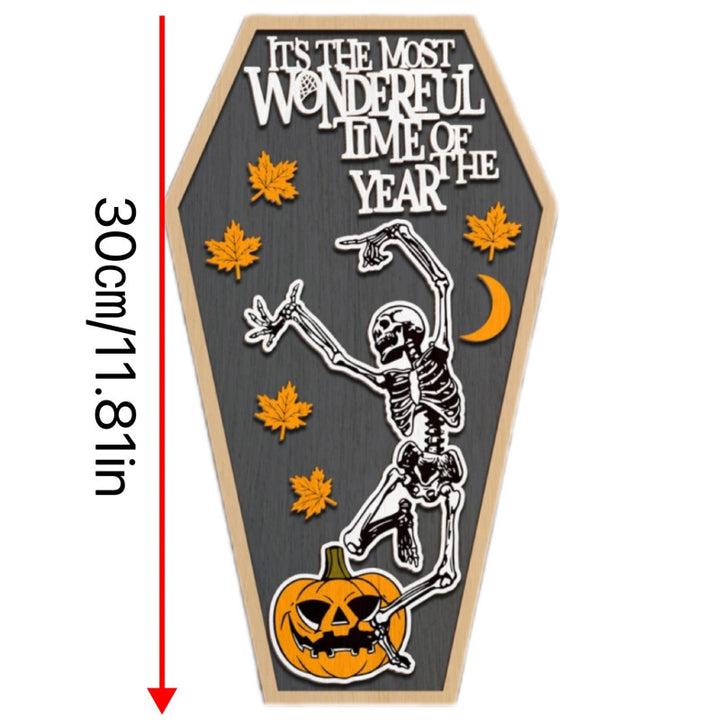 Halloween Themed Decorative Plaque