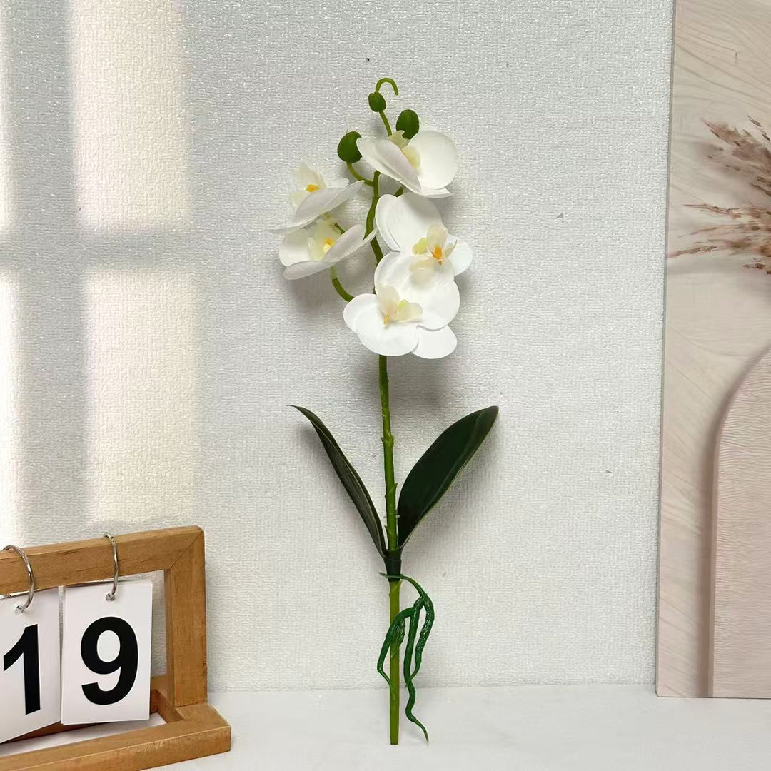 Realistic Faux Orchid Arrangement
