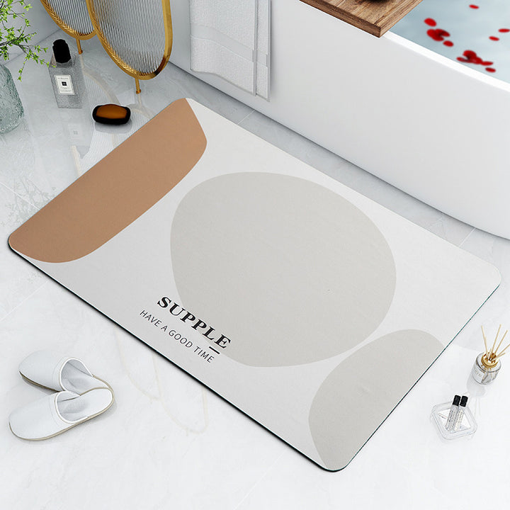 Inspirational Quote Bath Mat