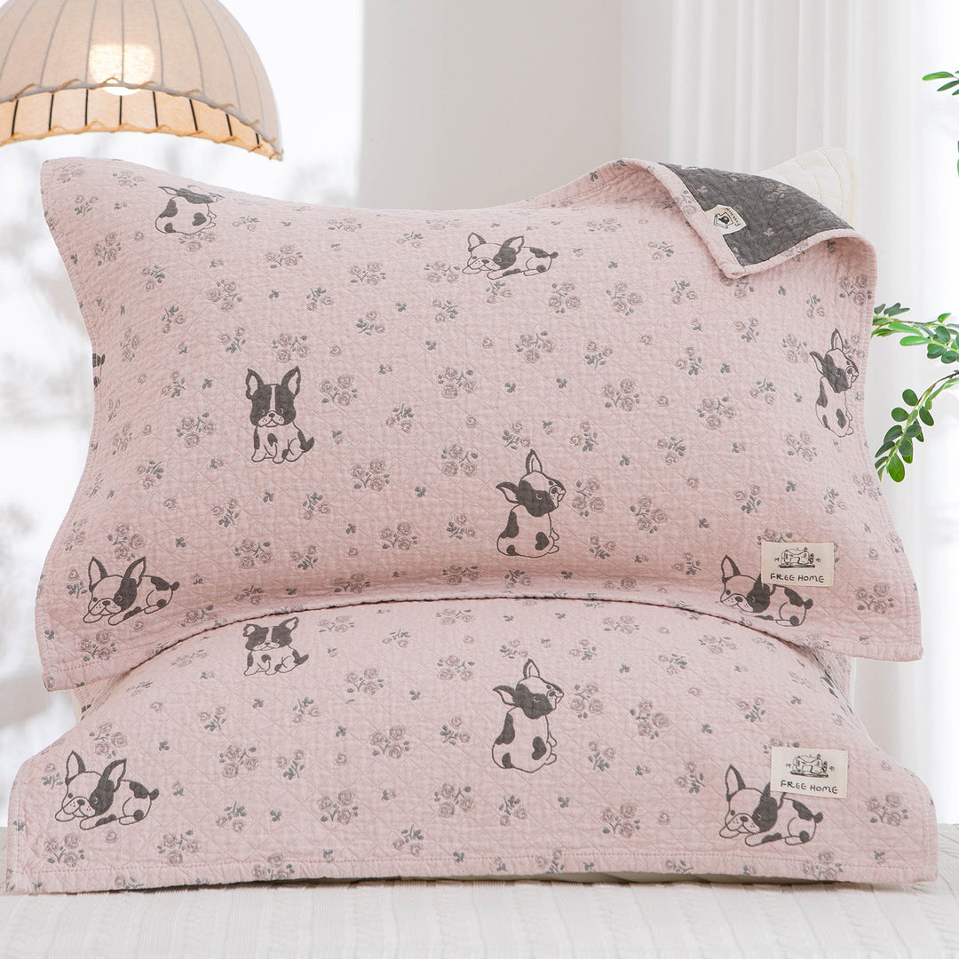 Ladies pillowcase with playful horse motif Stornfield