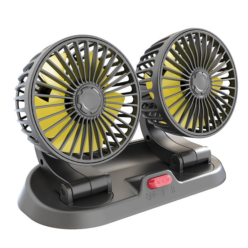 Dual Cooling Car Ventilation Fan Stornfield