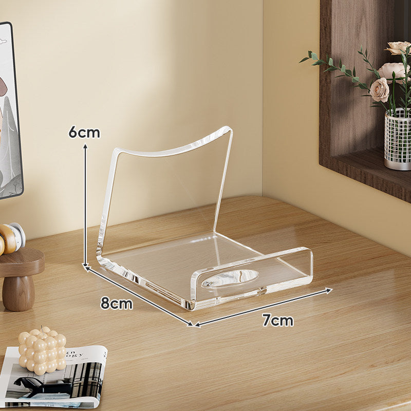 Clear Acrylic Bracelet and Watch Display Stand with Removable Metal Rod