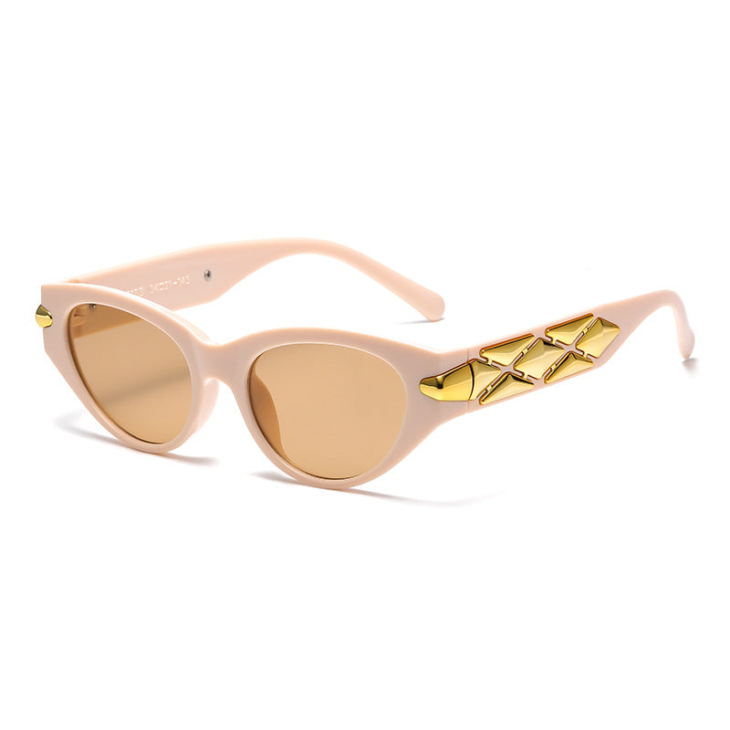 Women's Cat-Eye Sunglasses with Luxurious Accents and Unique Design Stornfield