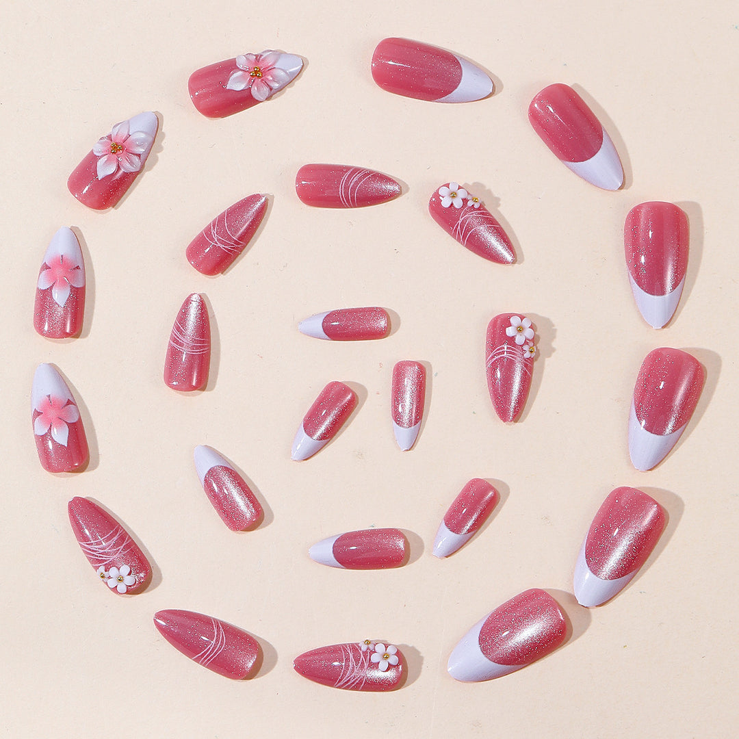 Floral 3D Manicure Art Stornfield