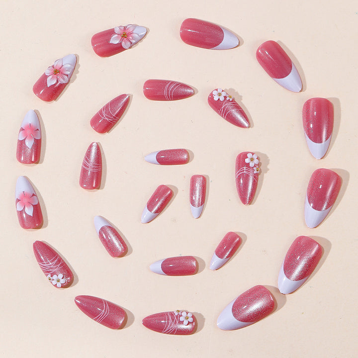 Floral 3D Manicure Art Stornfield