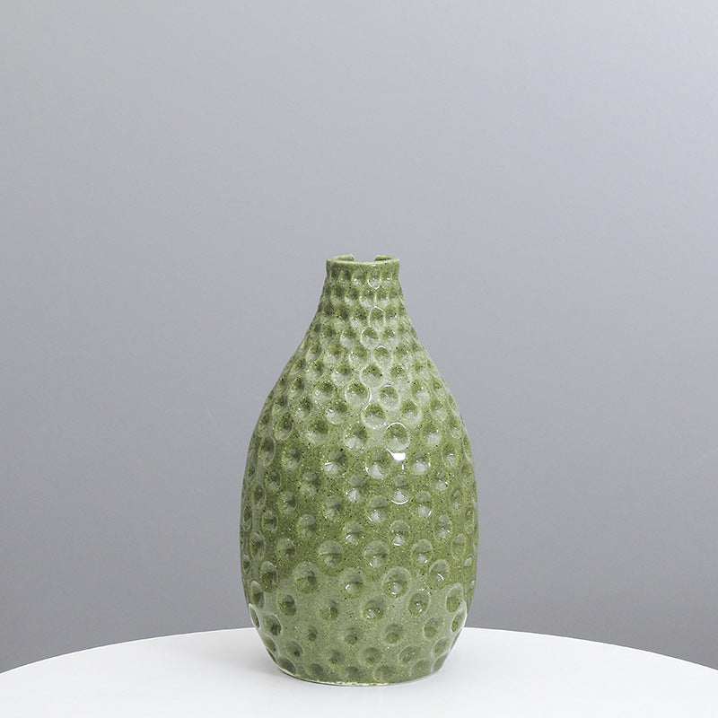 Textured Ceramic Decorative Vase Stornfeild