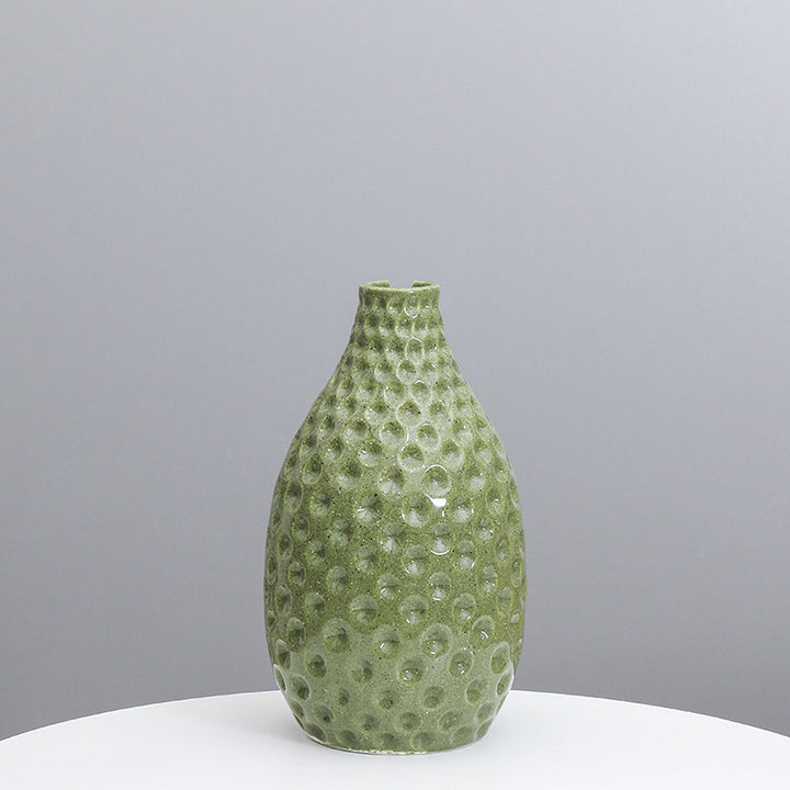 Textured Ceramic Decorative Vase Stornfeild