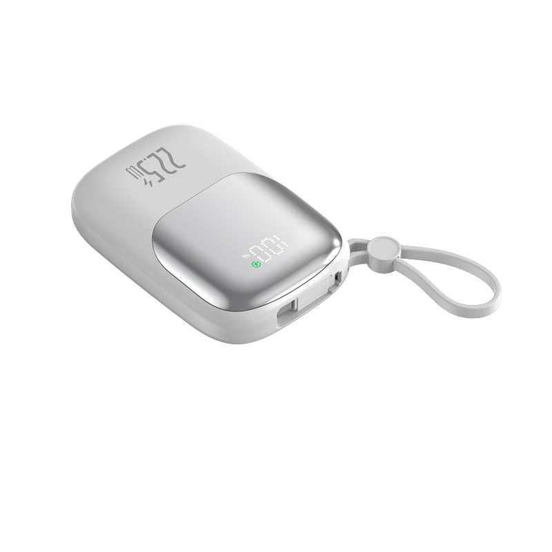 portable fast-charging power bank with integrated cable Stornfield
