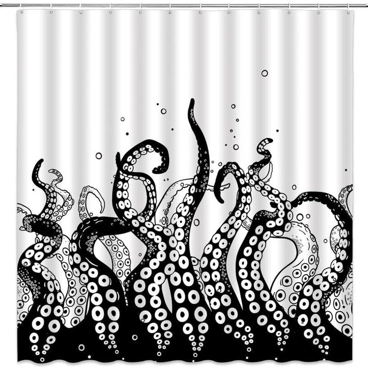 Ocean-Themed Art Shower Curtain Stornfield