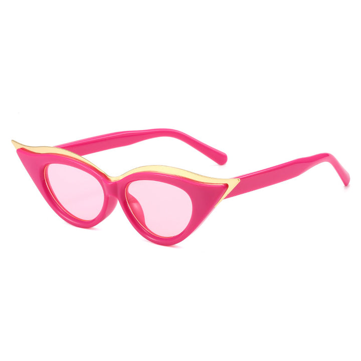 Women's Cat-Eye Sunglasses with Luxurious Metallic Accents Stornfield