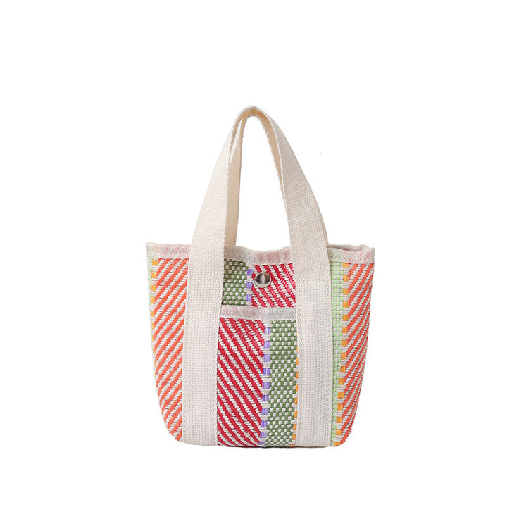 WoColorful Woven Beach Tote Bag Stornfield