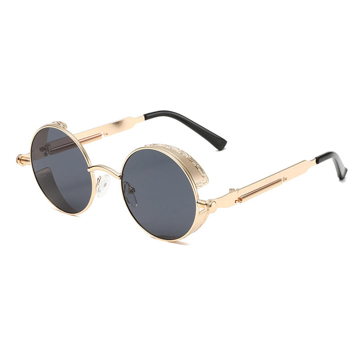 Ladies Round Sunglasses with High-Quality Metal Frame Stornfield