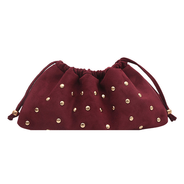 WoChic Studded Drawstring Clutch Bag Stornfield