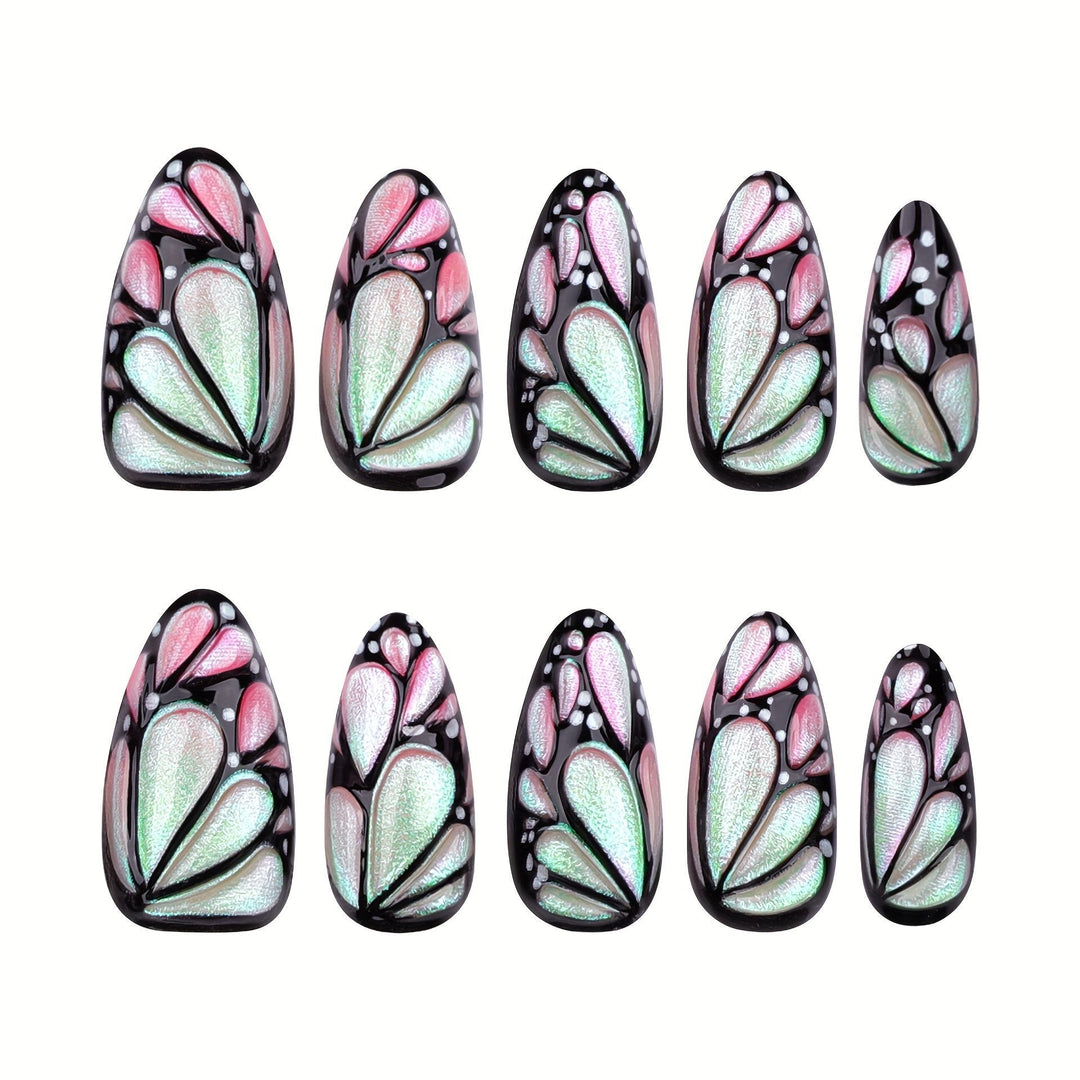 Artistic Butterfly Nail Art Stornfield