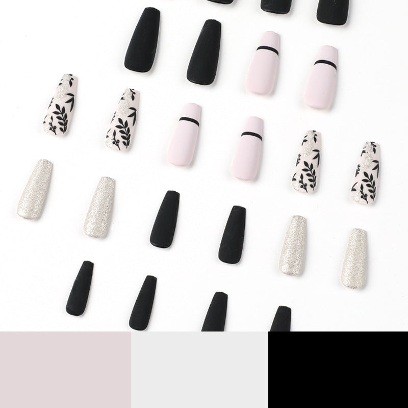 Artful Nail Extensions with Elegant Decoration Stornfield