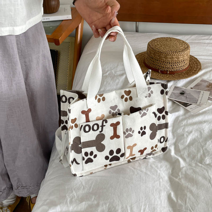 WoFloral Print Utility Tote Bag Stornfield