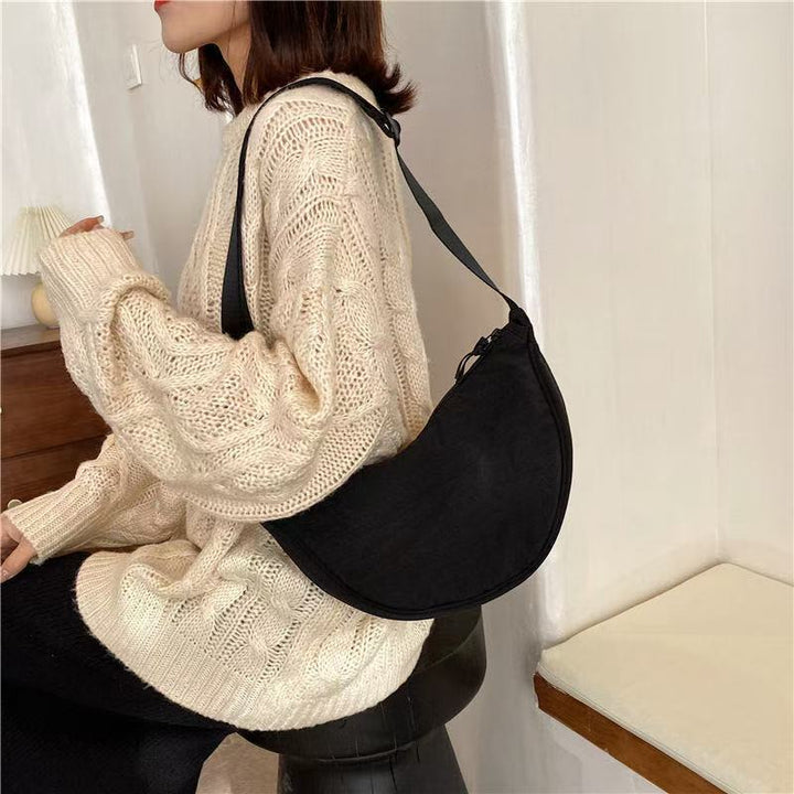 Shoulder bag with practical compartment system and adjustable shoulder strap Stornfield