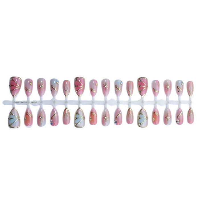 Artistic Decorative Press-On Nail Collection