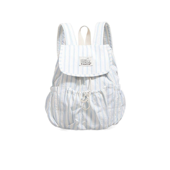 Leisure Backpack in Playful Striped Design Stornfield