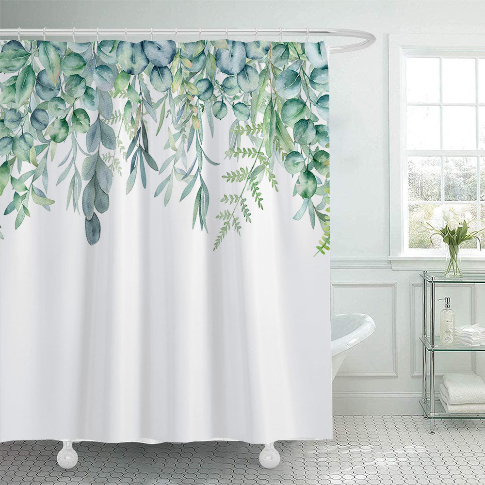 Leafy Botanical Shower Curtain Stornfield