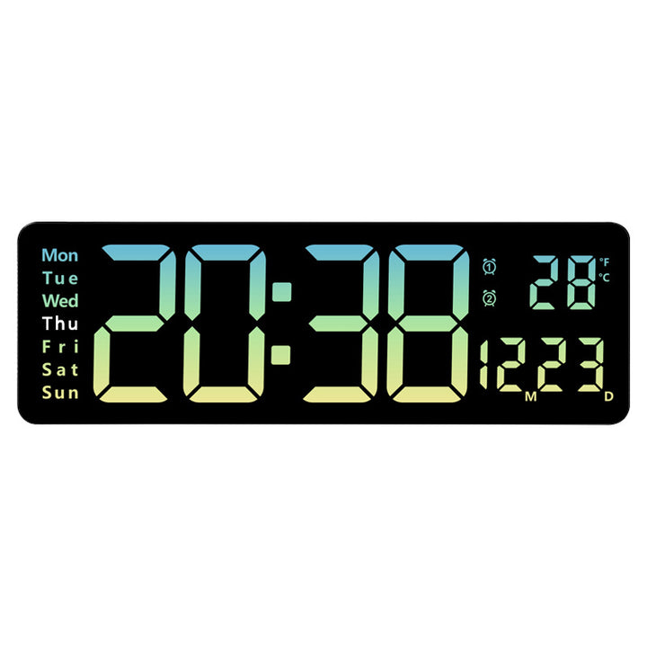 Digital wall clock with multifunctional LED display Stornfield