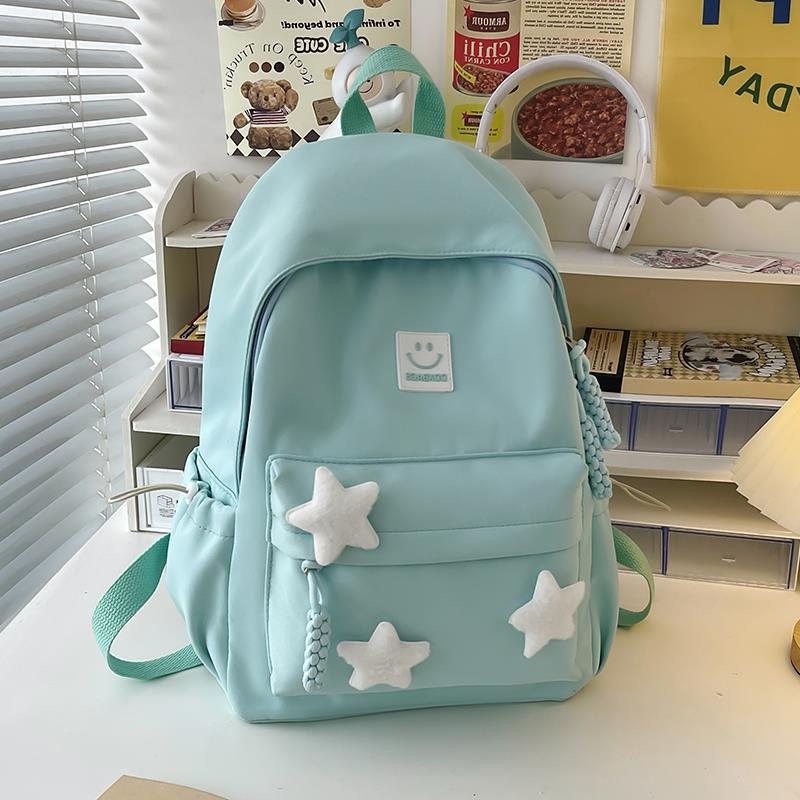 Charming Playful Star-Embellished Backpack