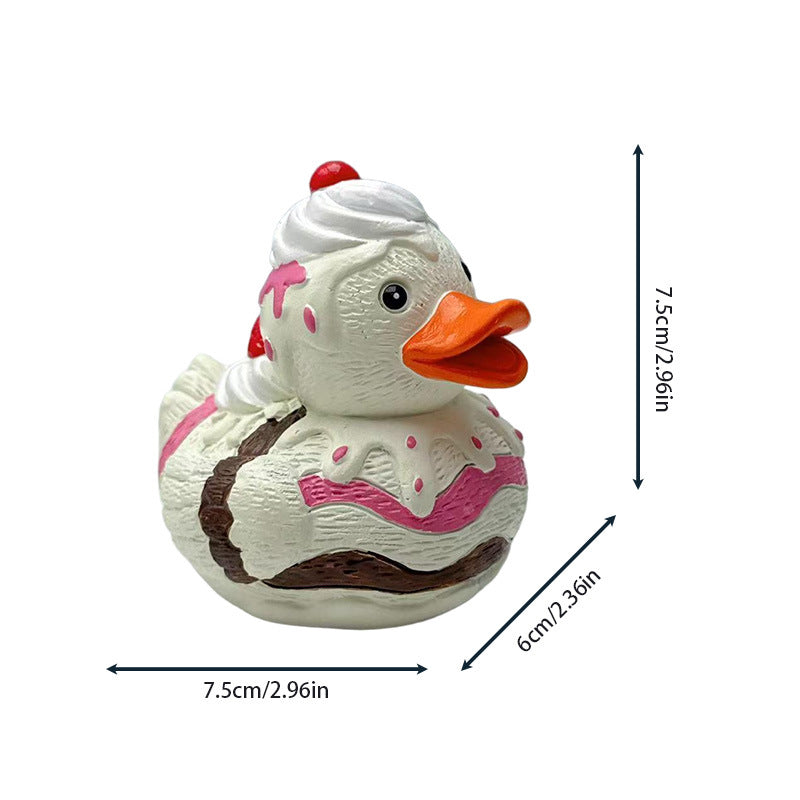 Decorative figure rubber duck with surprise element Stornfield