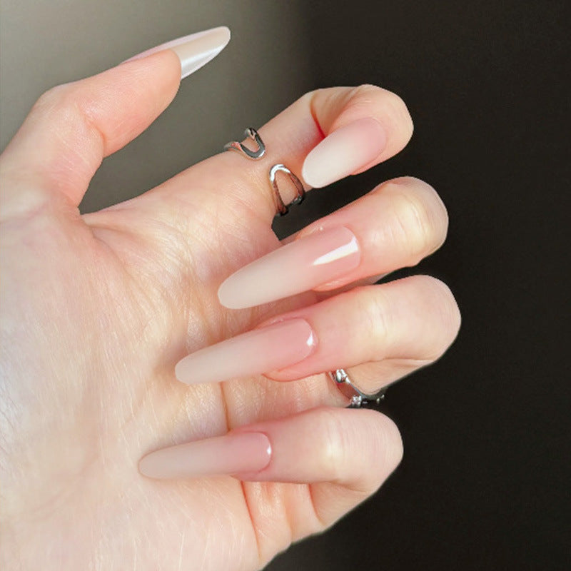 Elegant Glittery Acrylic Nail Extensions Stornfield