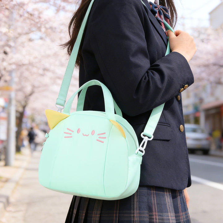 Cute Cat-Themed Insulated Lunch Bag Stornfield