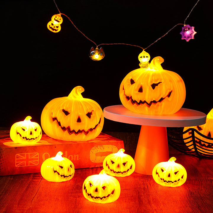 Decorative Halloween light with pumpkin motif Stornfield