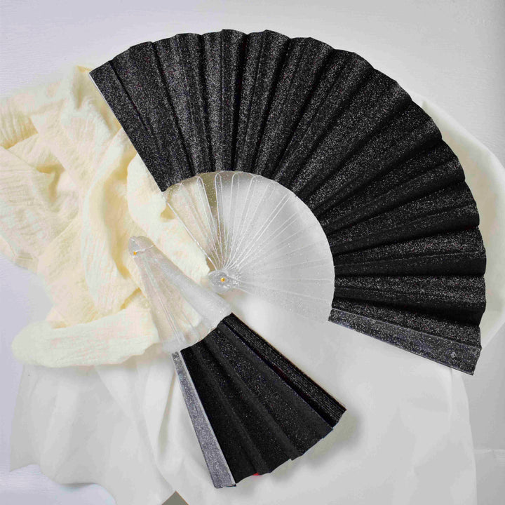 Women elegant glitter fan Stornfield