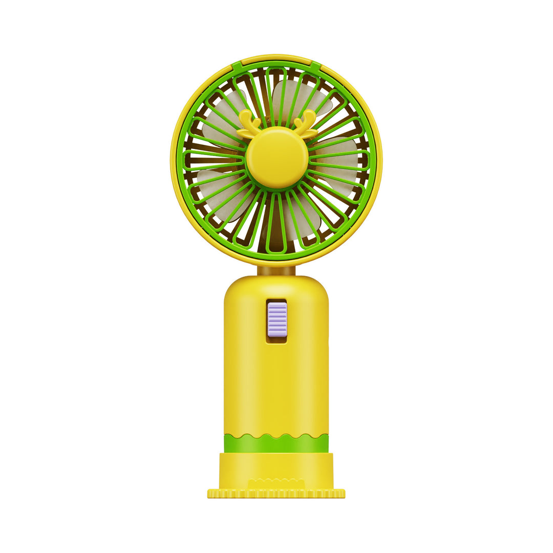 Unisex Portable Mini Fan with Ergonomic Design and USB Connection Stornfield