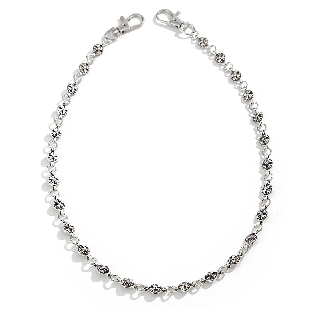 Fashionable chain necklace with glitter details Stornfield