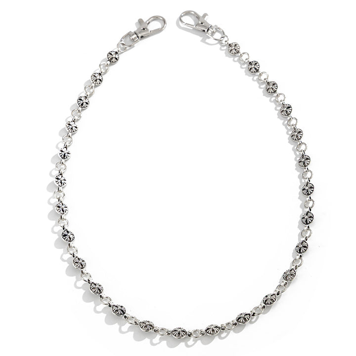 Fashionable chain necklace with glitter details Stornfield