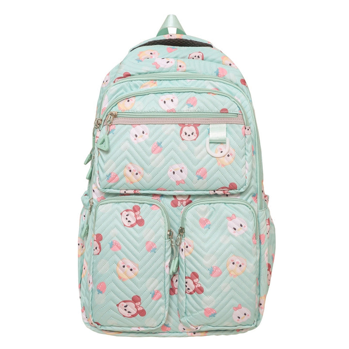 Fun Character Design Quilted Backpack Stornfield