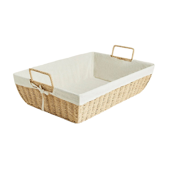 Practical storage basket with fabric lining Stornfield