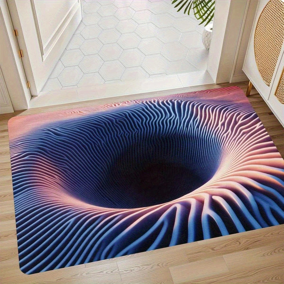 Desert-Inspired Decorative Bath Mat