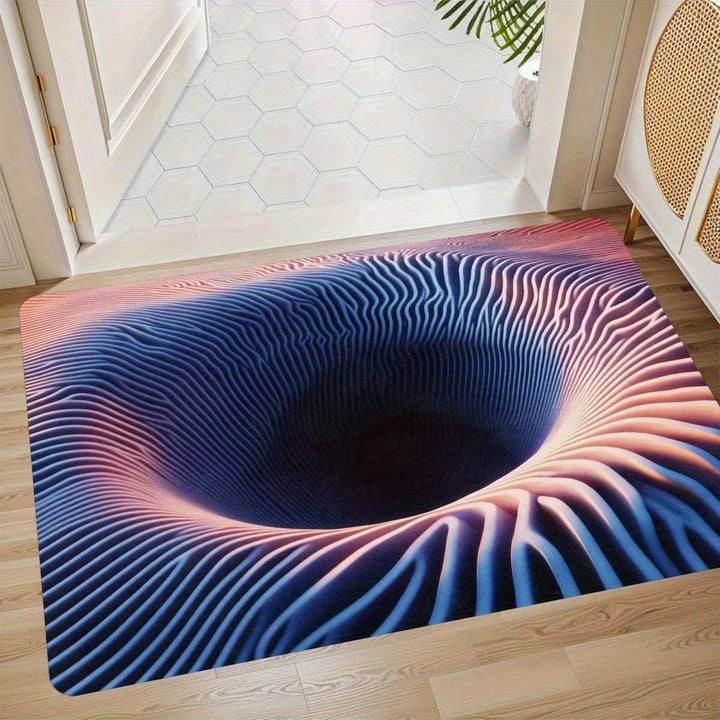 Desert-Inspired Decorative Bath Mat